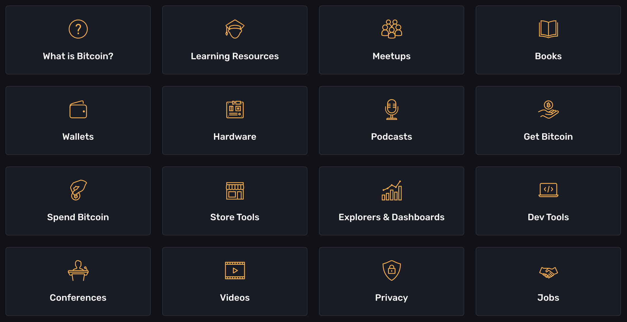 Bitcoin Only Resources